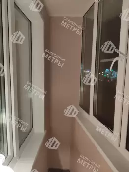 Остекление балкона профилем Rehau Delight 70 Остекление балкона профилем Rehau Delight 70