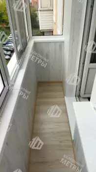 Отделка балкона с утеплением в многоквартирном доме Отделка балкона с утеплением в многоквартирном доме