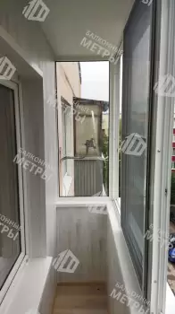 Отделка балкона с утеплением в многоквартирном доме Отделка балкона с утеплением в многоквартирном доме