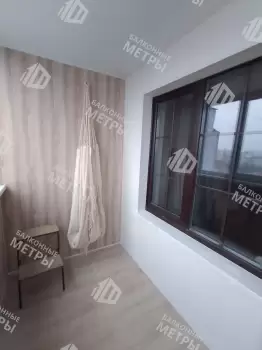 Ремонт балкона с утеплением в панельном доме