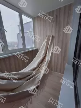 Ремонт балкона с утеплением в панельном доме