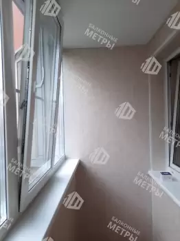 Остекление и отделка балкона Лодочка Остекление и отделка балкона Лодочка