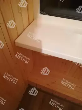 Остекление и отделка балкона Сапожок Остекление и отделка балкона Сапожок