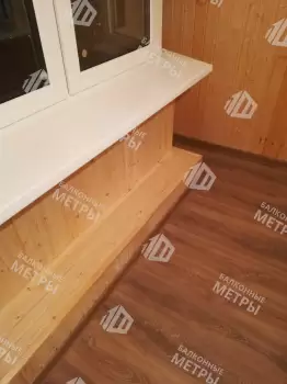 Остекление и отделка балкона Сапожок Остекление и отделка балкона Сапожок