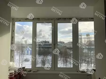 Остекление и отделка двух балконов Остекление и отделка двух балконов