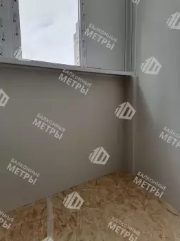 Остекление и отделка балкона
