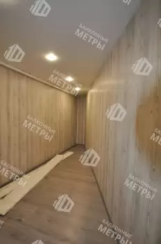 Отделка балкона под ключ с теплым остеклением ПВХ Brusbox Отделка балкона под ключ с теплым остеклением ПВХ Brusbox