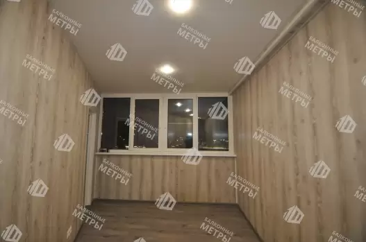 Отделка балкона под ключ с теплым остеклением ПВХ Brusbox Отделка балкона под ключ с теплым остеклением ПВХ Brusbox